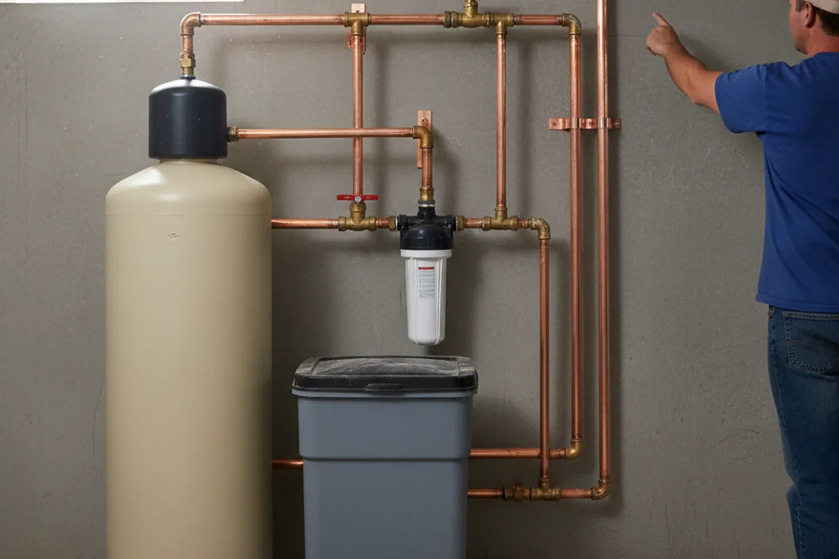 Whole-house water treatment system installed in West Burlington